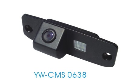 【供應高清防水防震車載攝像頭現代專車專用倒車后視探頭】價格,廠家,圖片,車載攝像頭,廣州市域維電子-